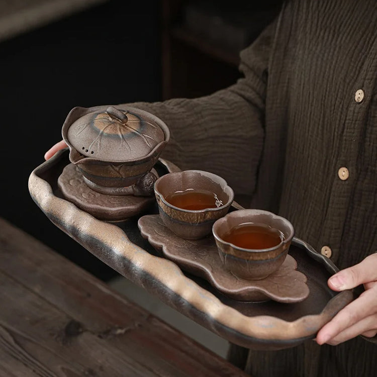 Lotura - Lotus Leaf Tea Set