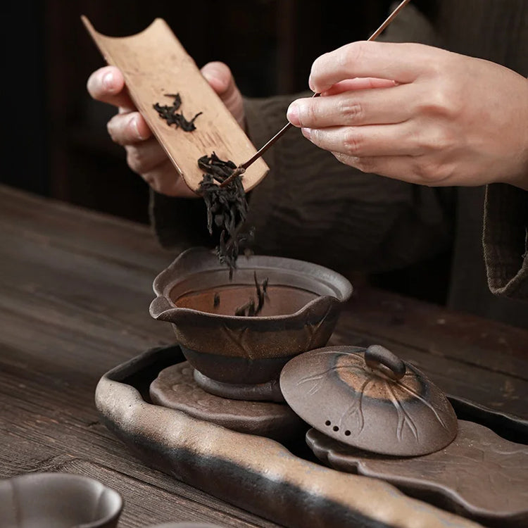 Lotura - Lotus Leaf Tea Set