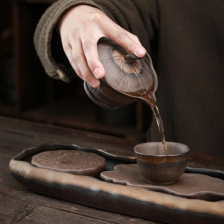 Lotura - Lotus Leaf Tea Set