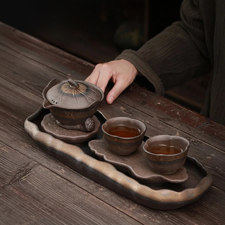 Lotura - Lotus Leaf Tea Set